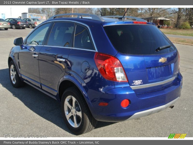Blue Topaz Metallic / Black 2013 Chevrolet Captiva Sport LT