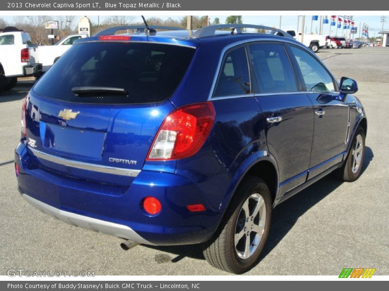 Blue Topaz Metallic / Black 2013 Chevrolet Captiva Sport LT