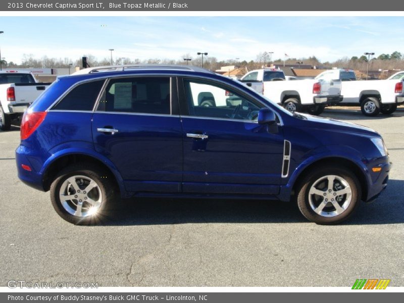 Blue Topaz Metallic / Black 2013 Chevrolet Captiva Sport LT