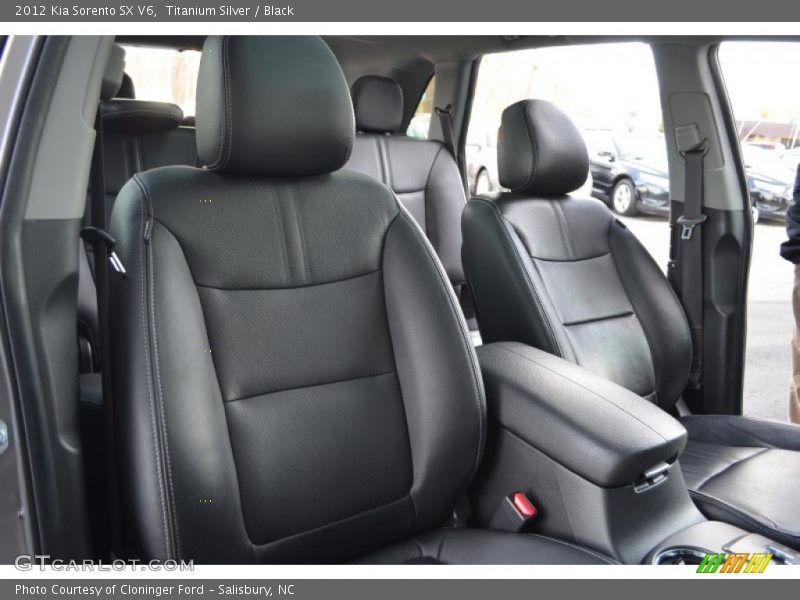 Titanium Silver / Black 2012 Kia Sorento SX V6