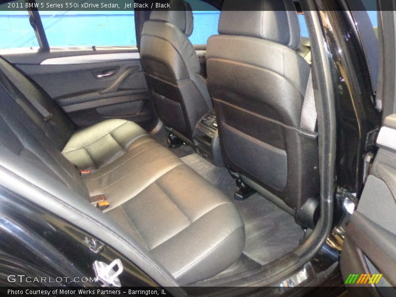 Jet Black / Black 2011 BMW 5 Series 550i xDrive Sedan