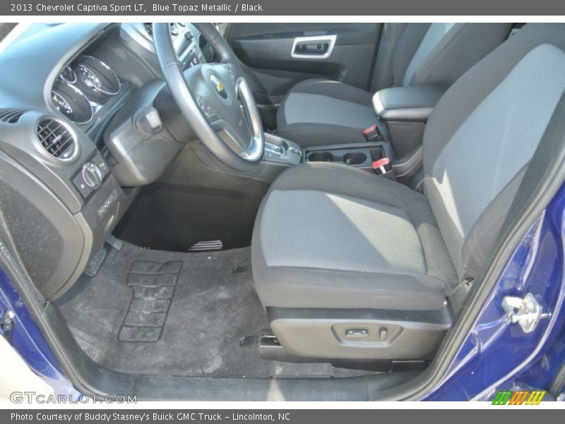 Blue Topaz Metallic / Black 2013 Chevrolet Captiva Sport LT