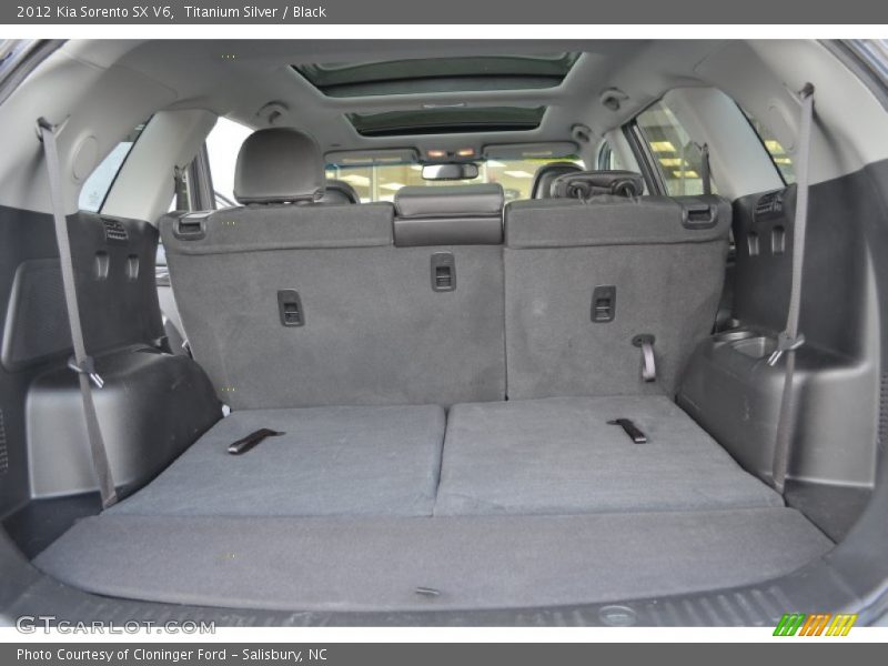 Titanium Silver / Black 2012 Kia Sorento SX V6
