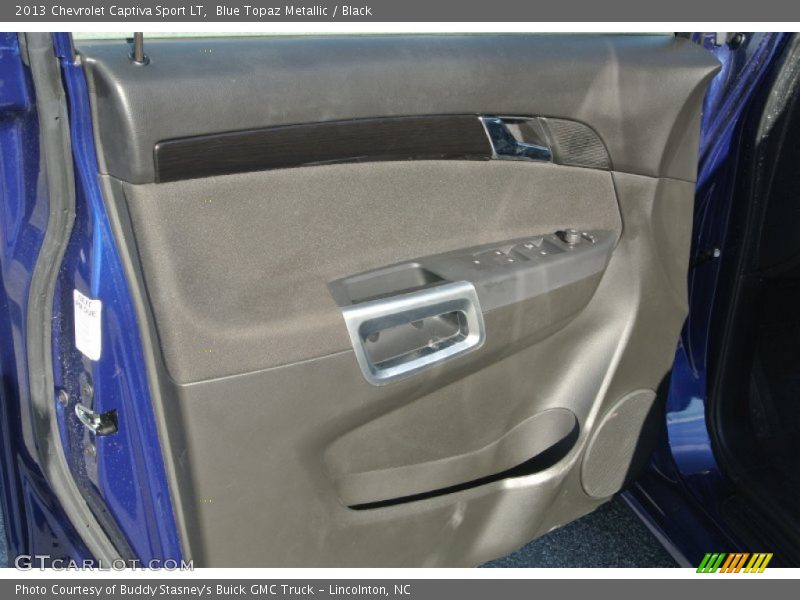 Blue Topaz Metallic / Black 2013 Chevrolet Captiva Sport LT