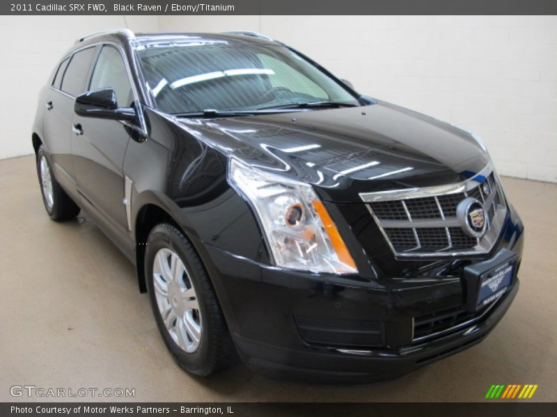 Black Raven / Ebony/Titanium 2011 Cadillac SRX FWD
