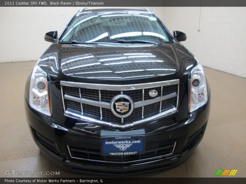 Black Raven / Ebony/Titanium 2011 Cadillac SRX FWD