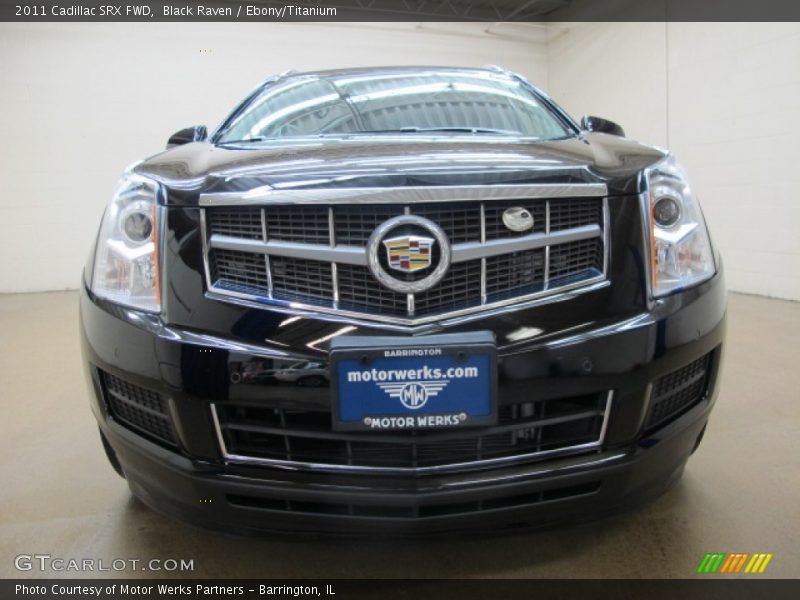 Black Raven / Ebony/Titanium 2011 Cadillac SRX FWD