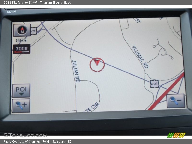 Titanium Silver / Black 2012 Kia Sorento SX V6