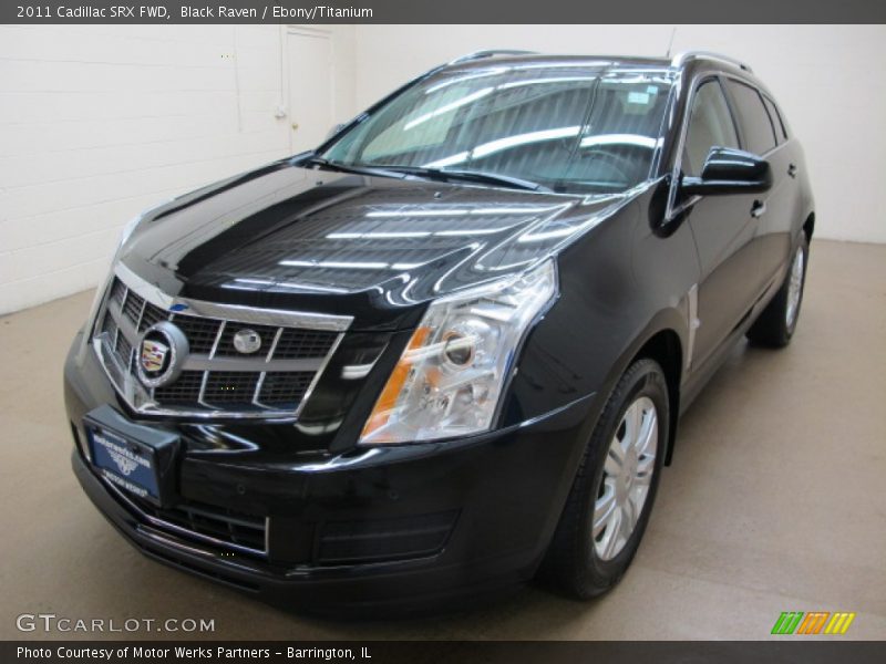 Black Raven / Ebony/Titanium 2011 Cadillac SRX FWD