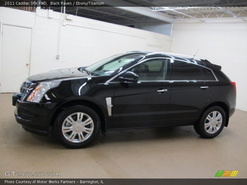 Black Raven / Ebony/Titanium 2011 Cadillac SRX FWD