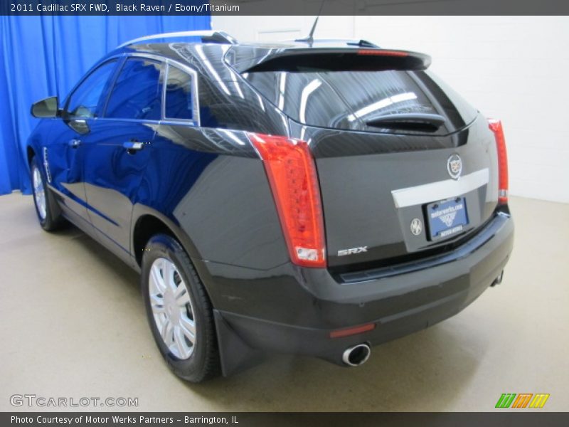Black Raven / Ebony/Titanium 2011 Cadillac SRX FWD