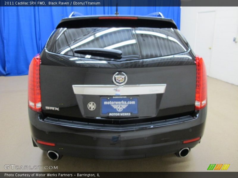 Black Raven / Ebony/Titanium 2011 Cadillac SRX FWD