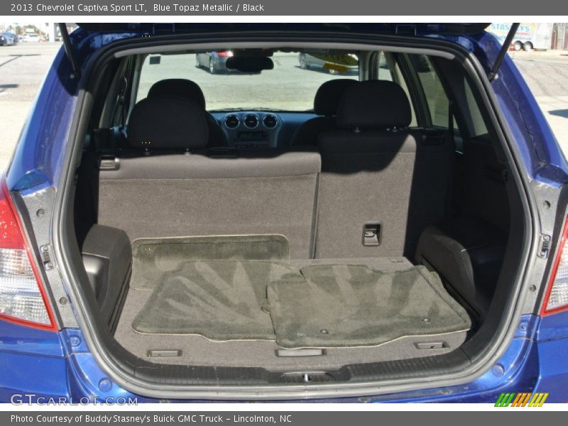 Blue Topaz Metallic / Black 2013 Chevrolet Captiva Sport LT