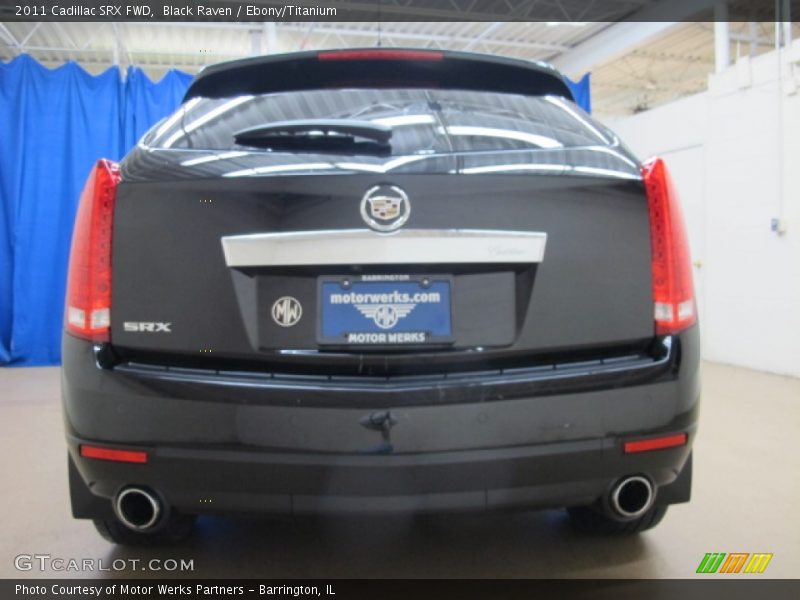 Black Raven / Ebony/Titanium 2011 Cadillac SRX FWD