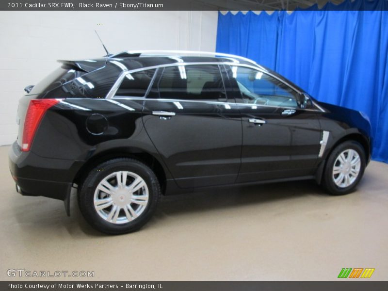 Black Raven / Ebony/Titanium 2011 Cadillac SRX FWD