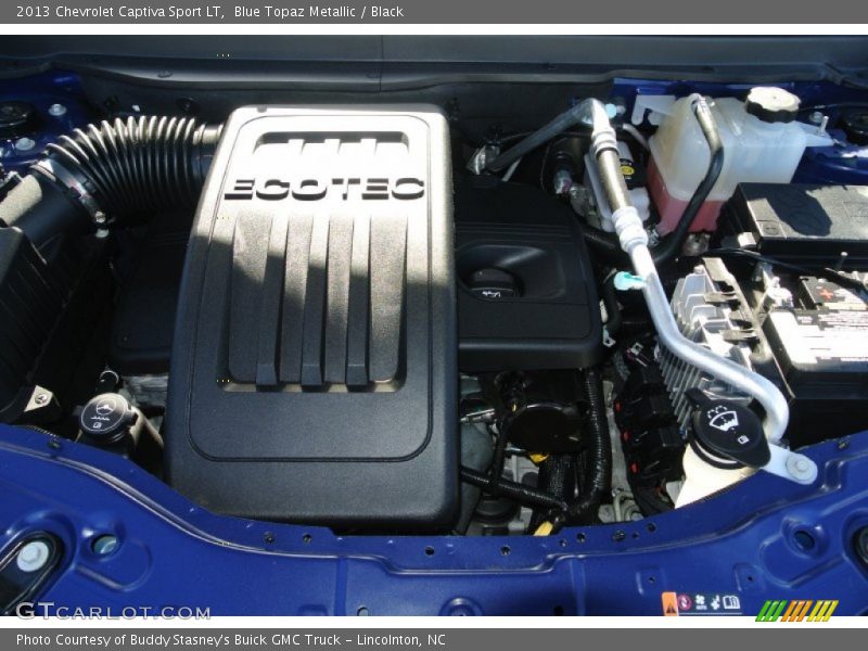 Blue Topaz Metallic / Black 2013 Chevrolet Captiva Sport LT