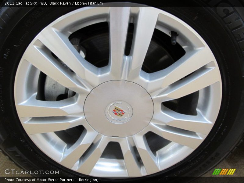 Black Raven / Ebony/Titanium 2011 Cadillac SRX FWD