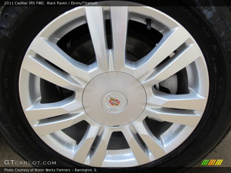 Black Raven / Ebony/Titanium 2011 Cadillac SRX FWD