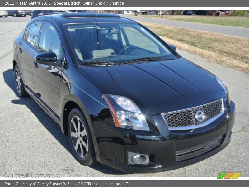 Super Black / Charcoal 2012 Nissan Sentra 2.0 SR Special Edition