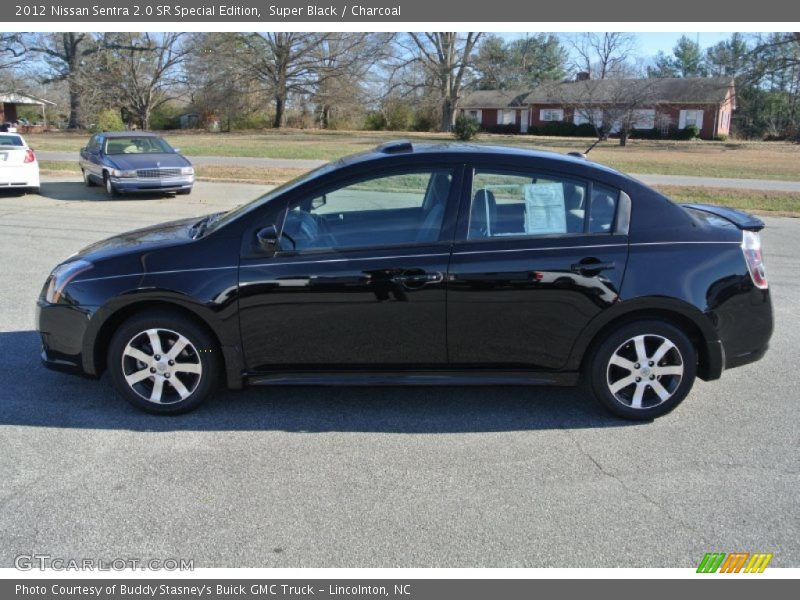 Super Black / Charcoal 2012 Nissan Sentra 2.0 SR Special Edition