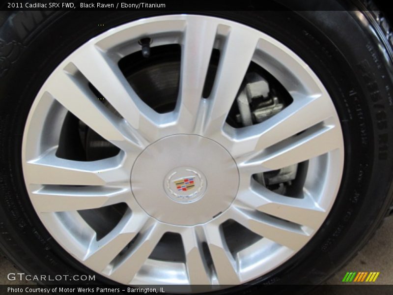 Black Raven / Ebony/Titanium 2011 Cadillac SRX FWD