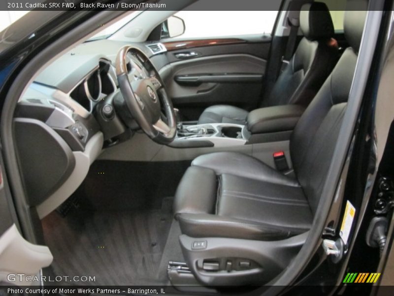 Black Raven / Ebony/Titanium 2011 Cadillac SRX FWD