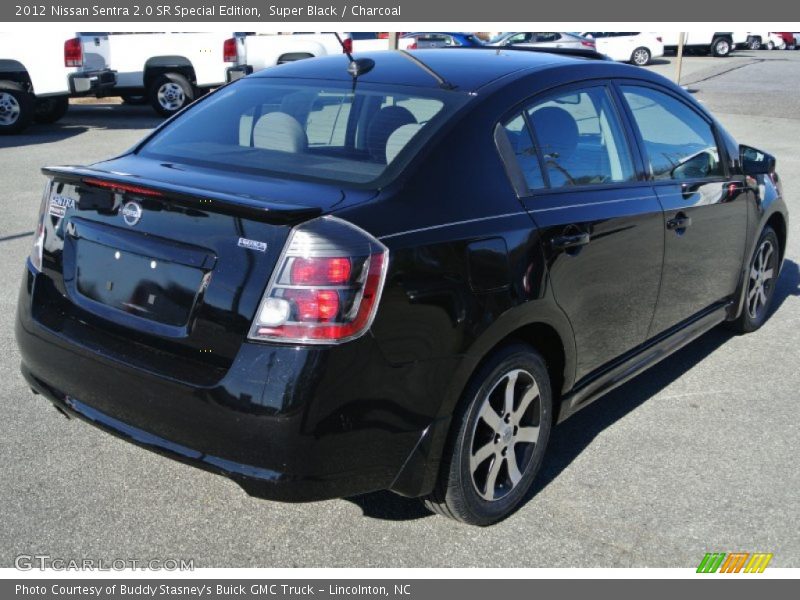 Super Black / Charcoal 2012 Nissan Sentra 2.0 SR Special Edition