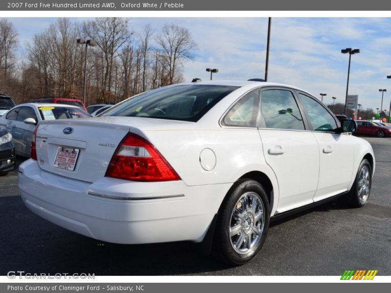 Oxford White / Pebble 2007 Ford Five Hundred Limited AWD