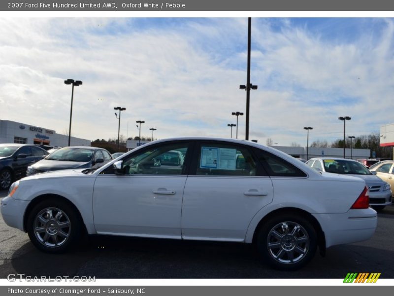 Oxford White / Pebble 2007 Ford Five Hundred Limited AWD