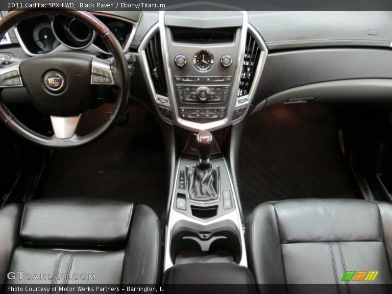 Black Raven / Ebony/Titanium 2011 Cadillac SRX FWD