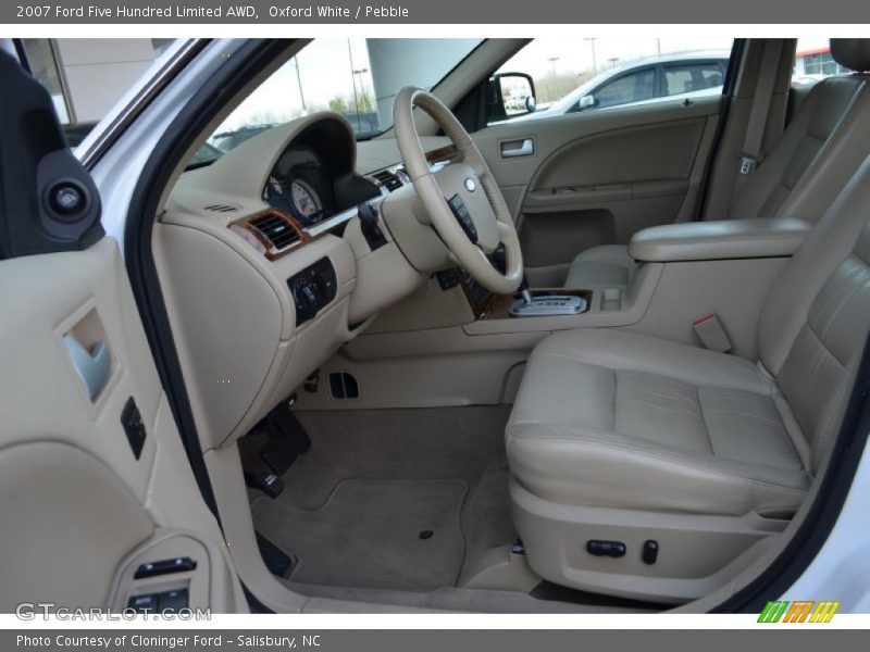 Oxford White / Pebble 2007 Ford Five Hundred Limited AWD