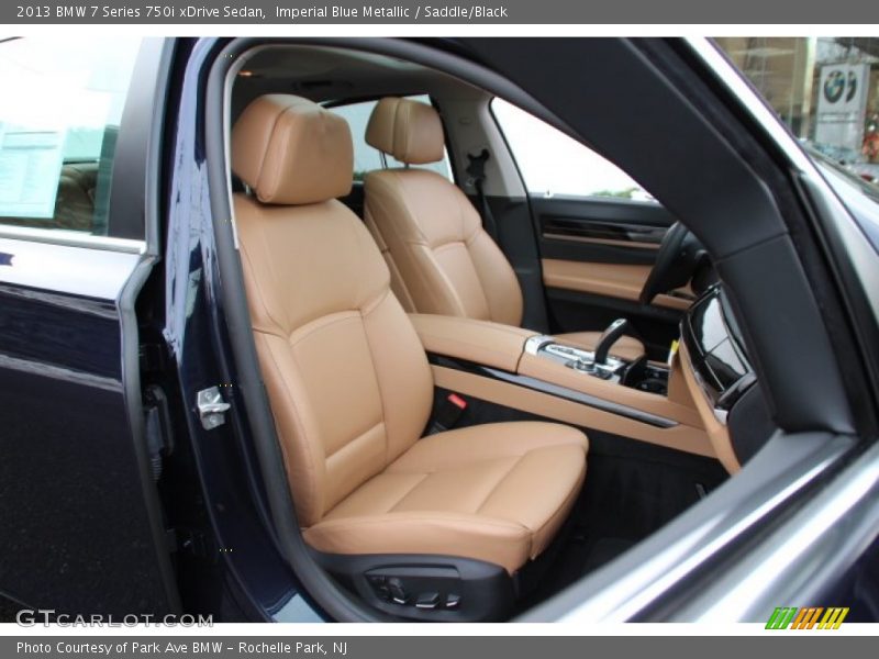 Front Seat of 2013 7 Series 750i xDrive Sedan