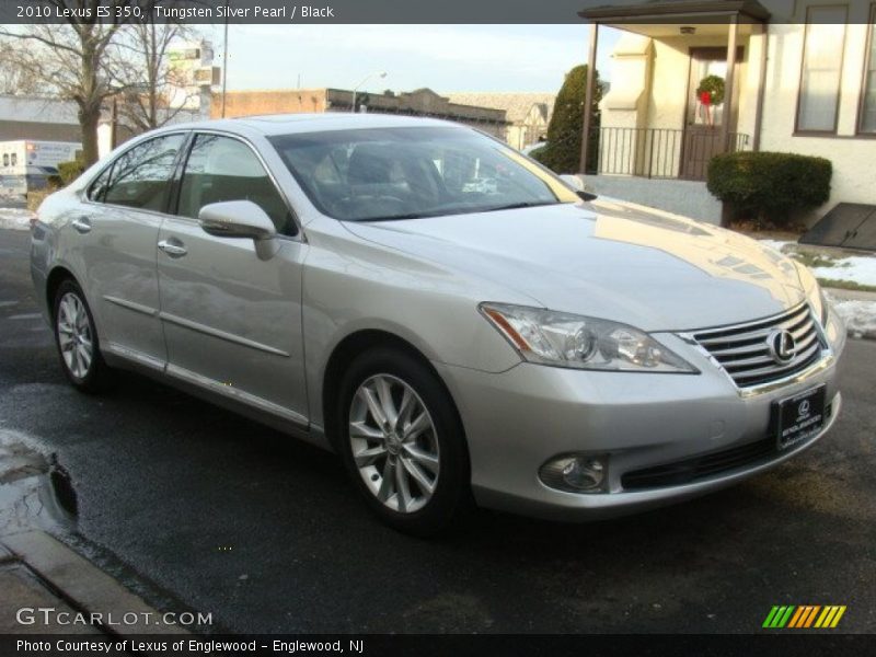 Tungsten Silver Pearl / Black 2010 Lexus ES 350