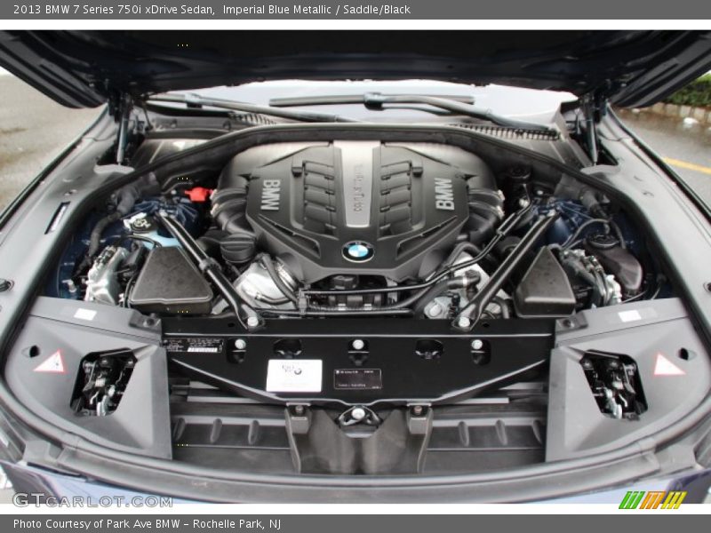  2013 7 Series 750i xDrive Sedan Engine - 4.4 Liter DI TwinPower Turbocharged DOHC 32-Valve VVT V8