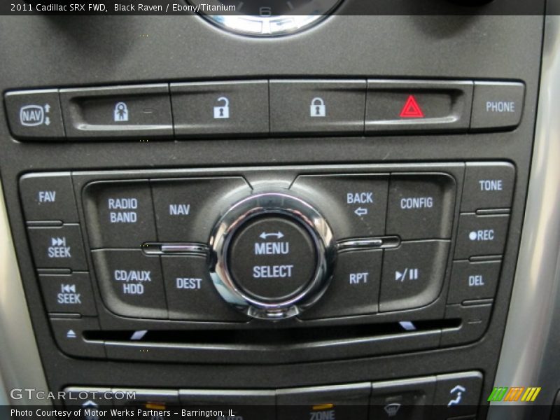 Black Raven / Ebony/Titanium 2011 Cadillac SRX FWD