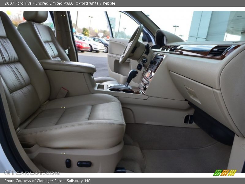 Oxford White / Pebble 2007 Ford Five Hundred Limited AWD