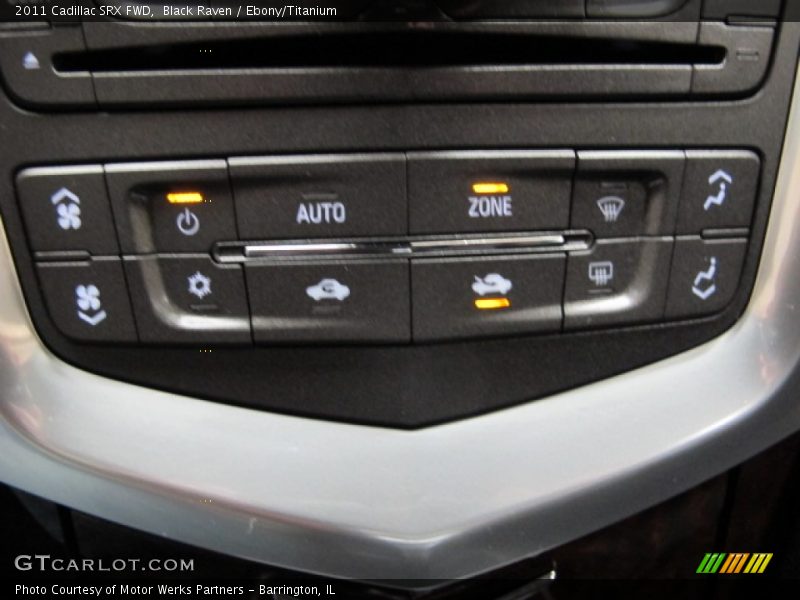 Black Raven / Ebony/Titanium 2011 Cadillac SRX FWD