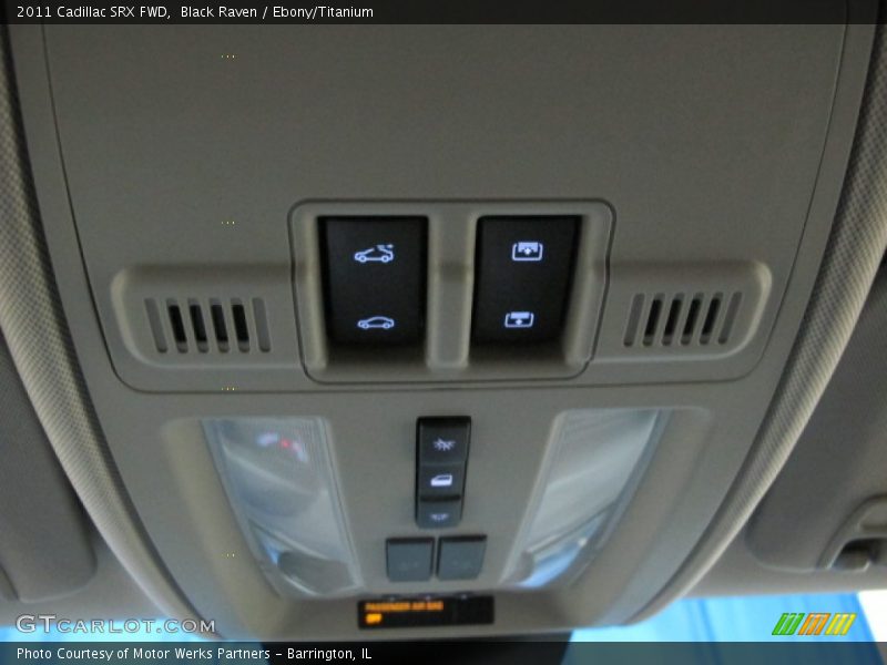 Black Raven / Ebony/Titanium 2011 Cadillac SRX FWD