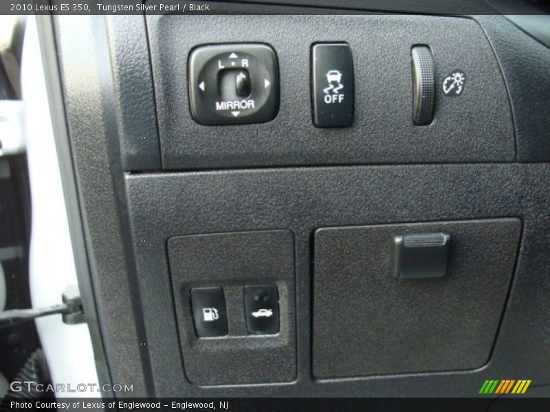 Tungsten Silver Pearl / Black 2010 Lexus ES 350