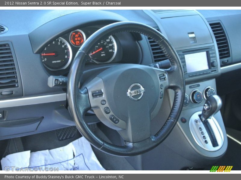 Super Black / Charcoal 2012 Nissan Sentra 2.0 SR Special Edition