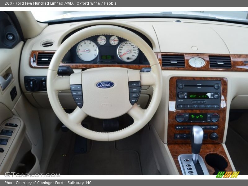 Oxford White / Pebble 2007 Ford Five Hundred Limited AWD