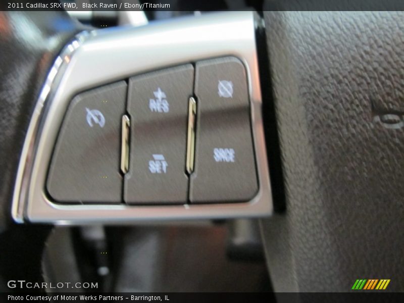 Black Raven / Ebony/Titanium 2011 Cadillac SRX FWD