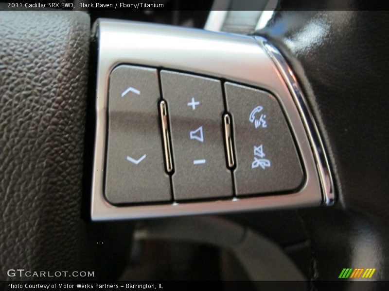 Black Raven / Ebony/Titanium 2011 Cadillac SRX FWD
