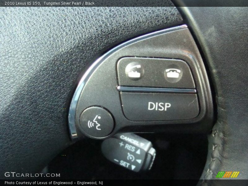 Tungsten Silver Pearl / Black 2010 Lexus ES 350