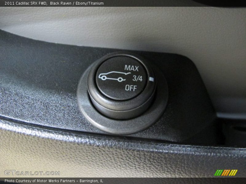 Black Raven / Ebony/Titanium 2011 Cadillac SRX FWD