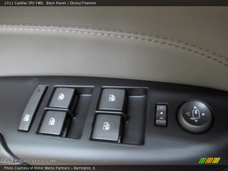 Black Raven / Ebony/Titanium 2011 Cadillac SRX FWD