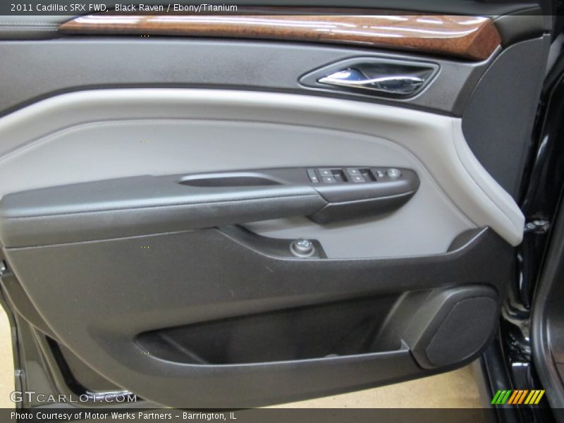 Black Raven / Ebony/Titanium 2011 Cadillac SRX FWD