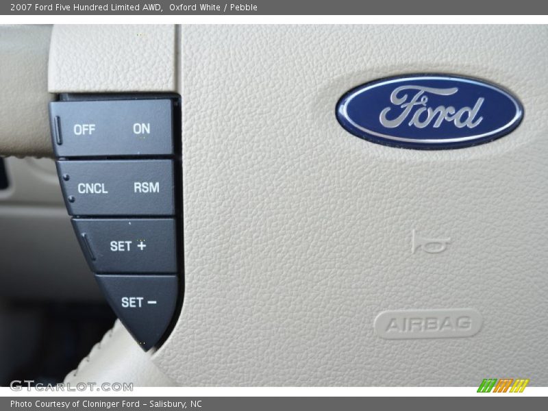 Oxford White / Pebble 2007 Ford Five Hundred Limited AWD
