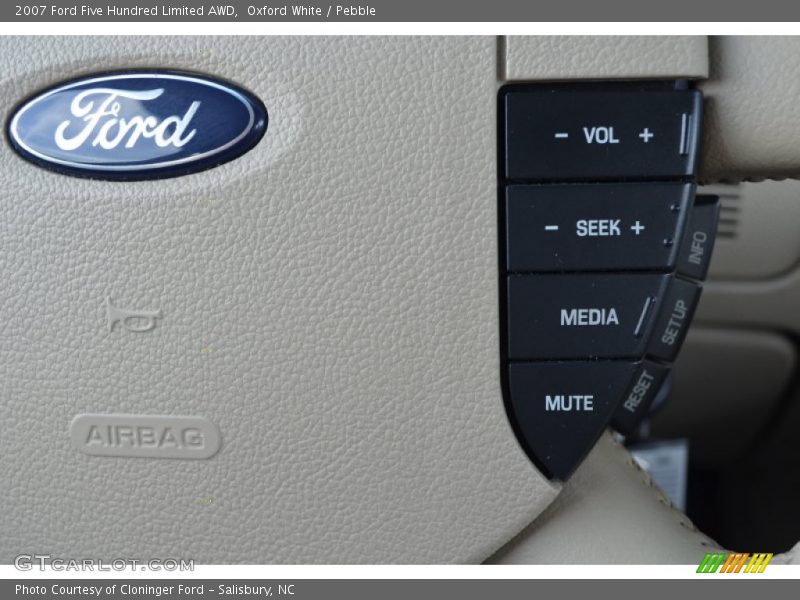 Oxford White / Pebble 2007 Ford Five Hundred Limited AWD