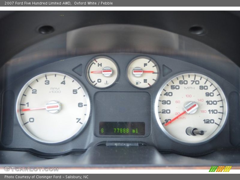 Oxford White / Pebble 2007 Ford Five Hundred Limited AWD
